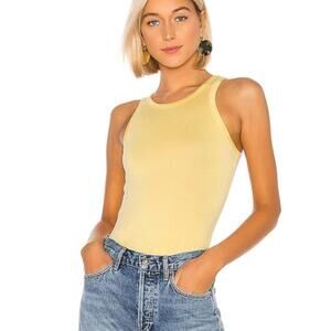 NWOT Lovers and Friends Zelda Tank in Yellow Size Small